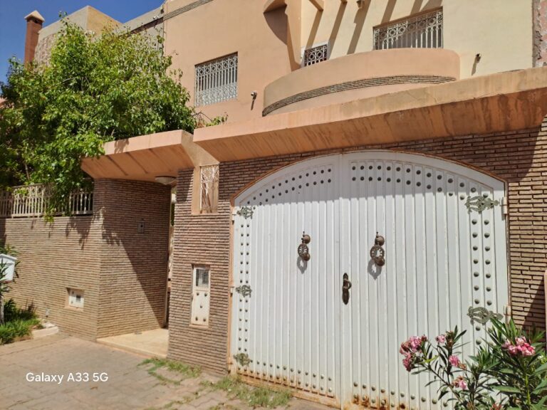 Villa Familiale – Targa, Marrakech (242 m²)