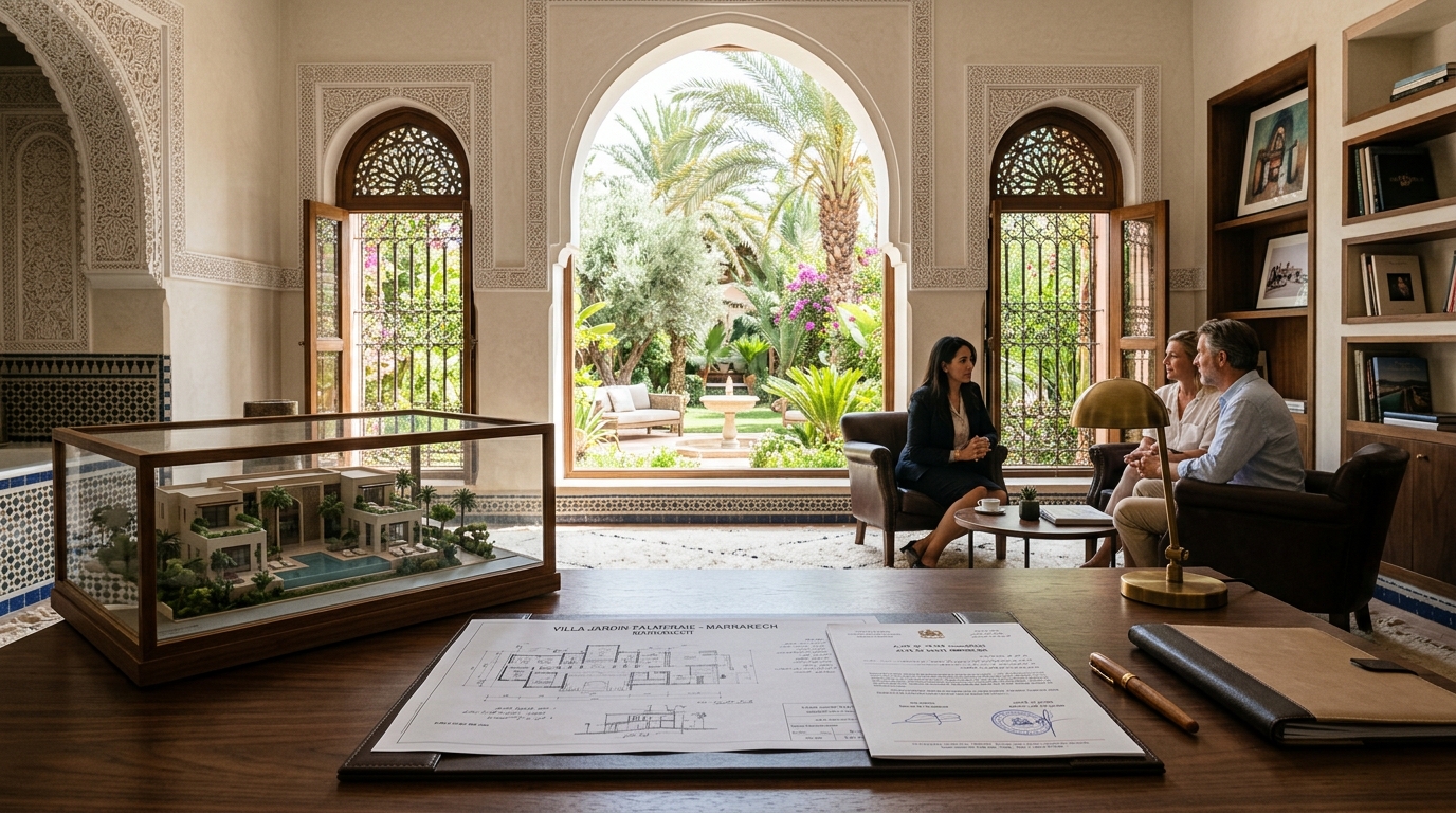 Dossier juridique AVNA et acquisition immobilière pour acheteurs étrangers au Maroc