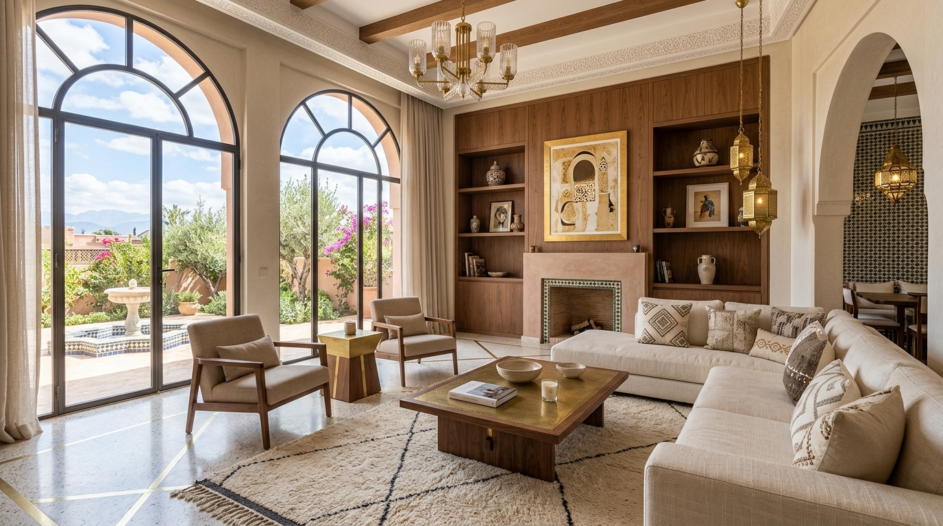 Location appartement meublé à Marrakech haut standing