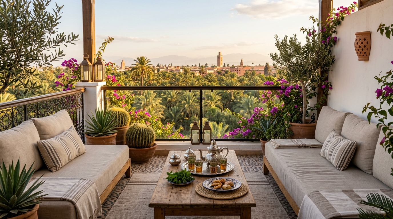Propriété haut de gamme confiée sous mandat de vente exclusif à Marrakech