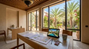 Gérer une villa à Marrakech à distance : organisation pour propriétaire absent